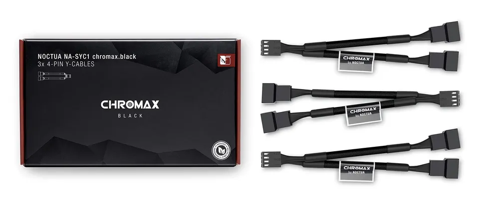 noctua-na-syc1-chromax-black-2-wege-pc-l-fter-splitter-3er-pack image 1