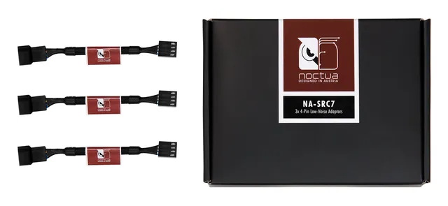 noctua-na-src7-4-pin-low-noise-adapterkabel-f-r-pc-l-fter-3er-pack-schwarz image 1