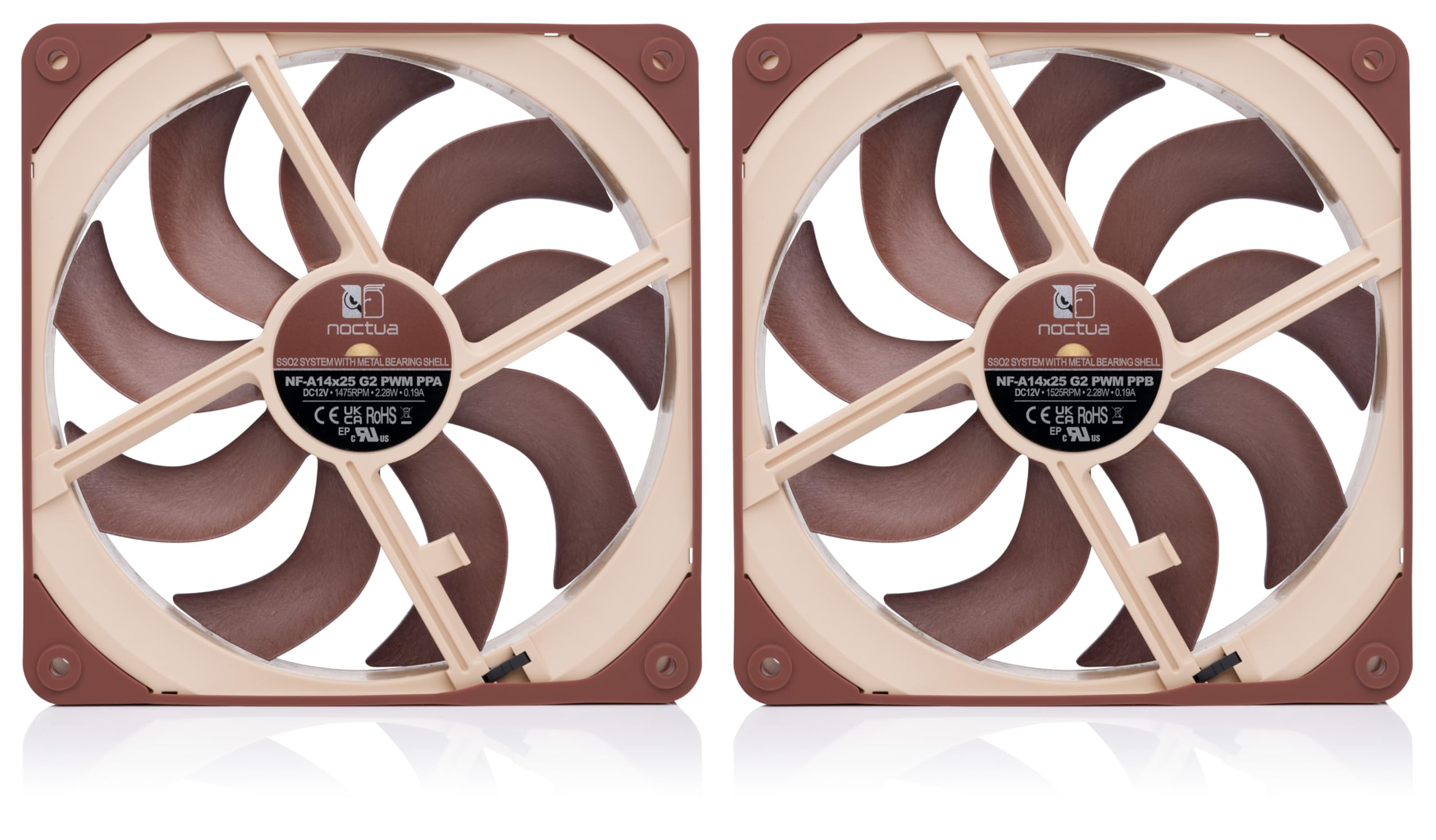 noctua-nf-a14x25-g2-pwm-sx2-pp-2x-140-mm-premium-l-fter-set-leise-hochleistung image 3