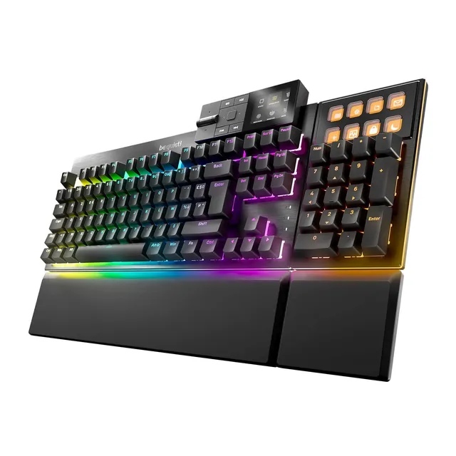 be-quiet-dark-mount-silent-linear-de-iso-gaming-tastatur-mit-8-display-tasten-sc image 1