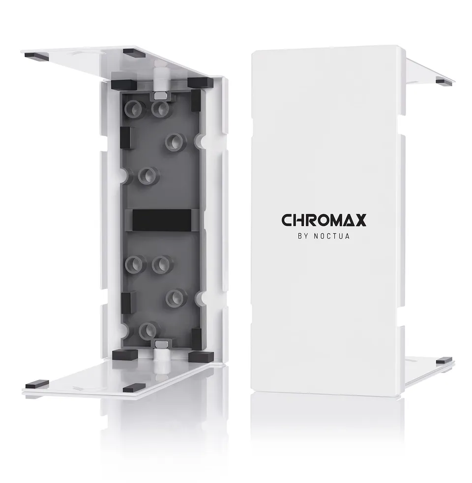 noctua-na-hc8-chromax-white-k-hler-abdeckung-f-r-nh-u12a-wei-pulverbeschichtetes image 1